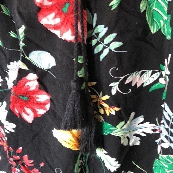 Revamped | wide leg floral high waist pants - Picture 3 of 8
